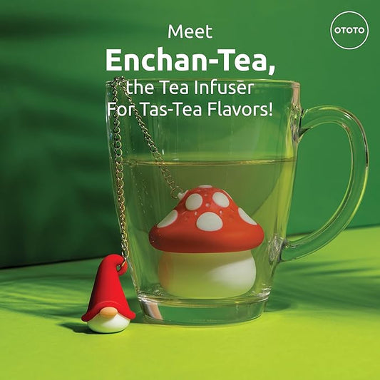 Cute Tea Strainers - Loose Leaf Tea Steeper, Tea Infuser for Loose Leaf Tea, Tea Diffusers, Tea Accessories, Mushroom Gifts, Cute Kitchen Accessories