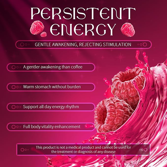 Yerba Mate Tea,Super Yerba Packets | Raspberry Lemonade Flavor | Super Yerba Raspberry Lemonade Tea Powder 30 Servings