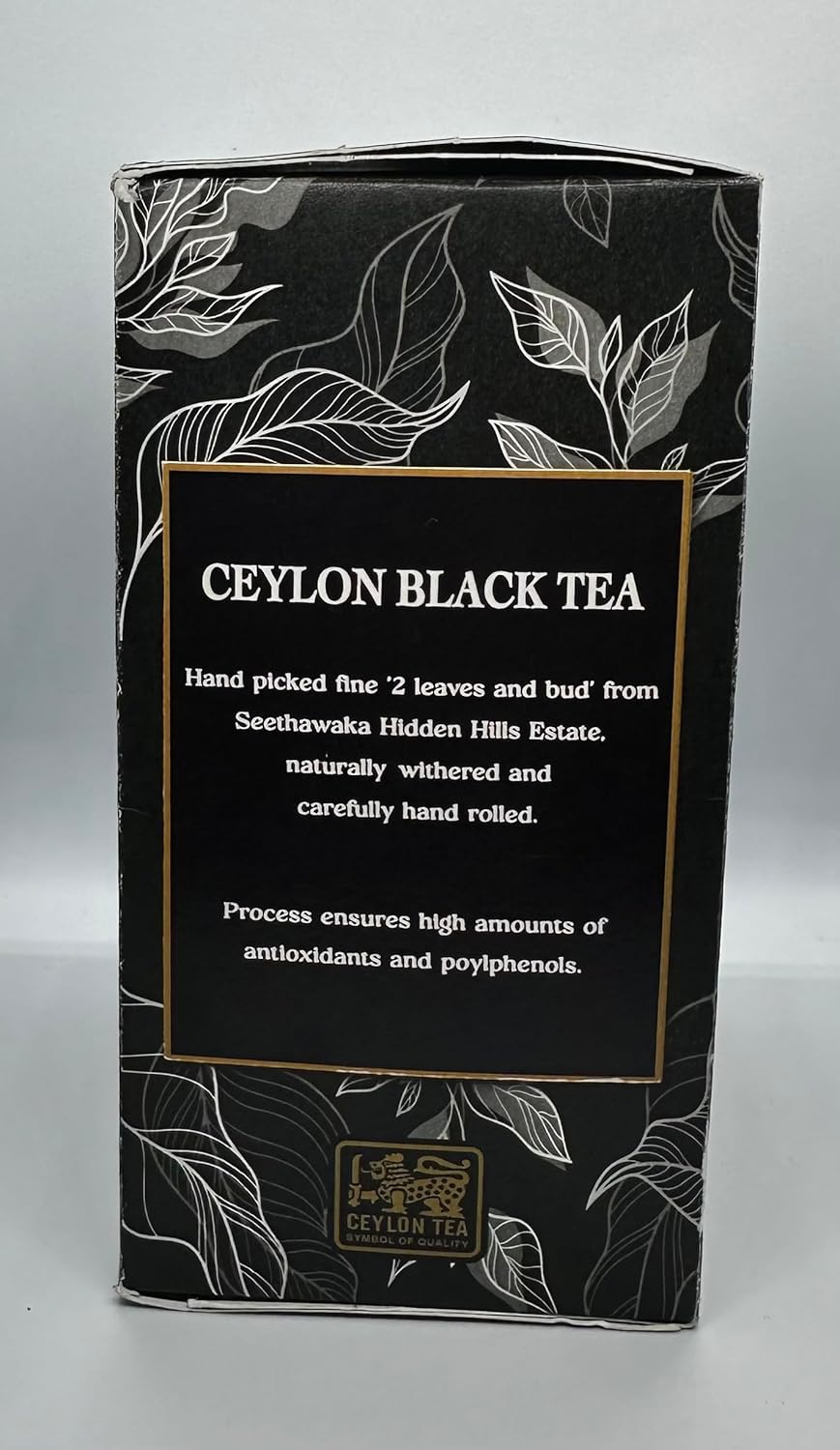Hidden Hills Black Tea - Premium Quality Single Estate - Ceylon Tea (Whole Leaf Tea, 100g)