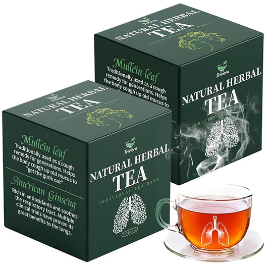 Mullein Leaf Tea Bags – 15 Herbal Tea Bags (Pack of 2)