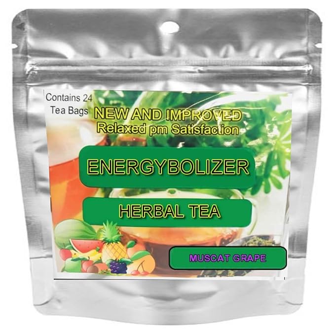 Energybolizer Perfect Weight Herbal Tea (24 Bags)| Natural Energy Booster for Women and Men | Increa