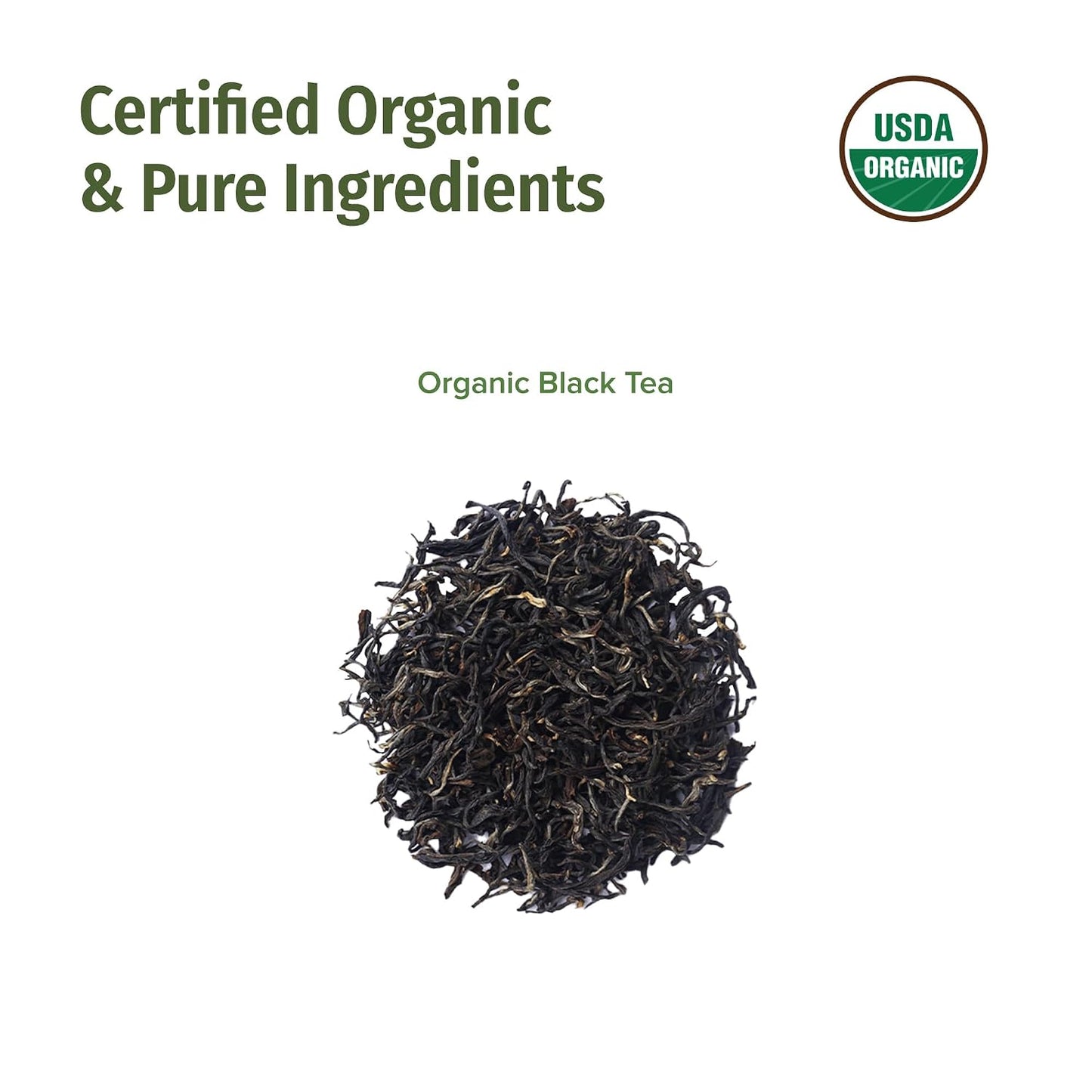 NEPAL TEA Organic Black Tea Loose Leaf - Certified Organic Premium Loose Leaf Black Tea - Single Origin from a Family Farm in the Himalayas - 3.5 Oz/100g (Himalayan Sunrise)