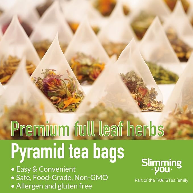 Lung Detox Tea - Mullein Tea Bags for Lungs Cleanse and Respiratory Health with Mullein Leaf, Lungwort, Eucalyptus, Thyme, Liquorice, Spearmint - 14 Tea Bags Natrual Herbal Tea, Caffeine Free