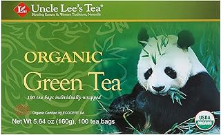 Uncle Lee's Organic Green Tea - 100 Tea Bags