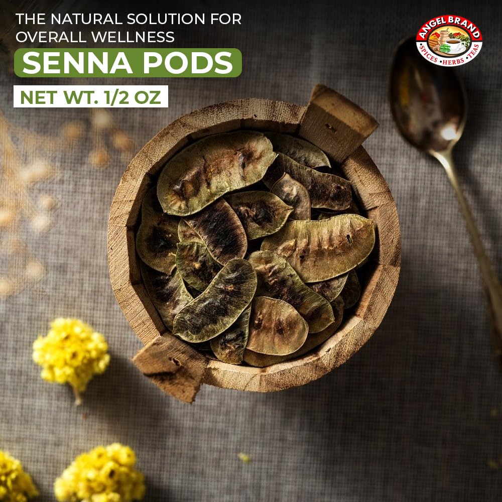 Senna Pods | 0.5 oz | 3 Pack | For Tea and Traditional Uses