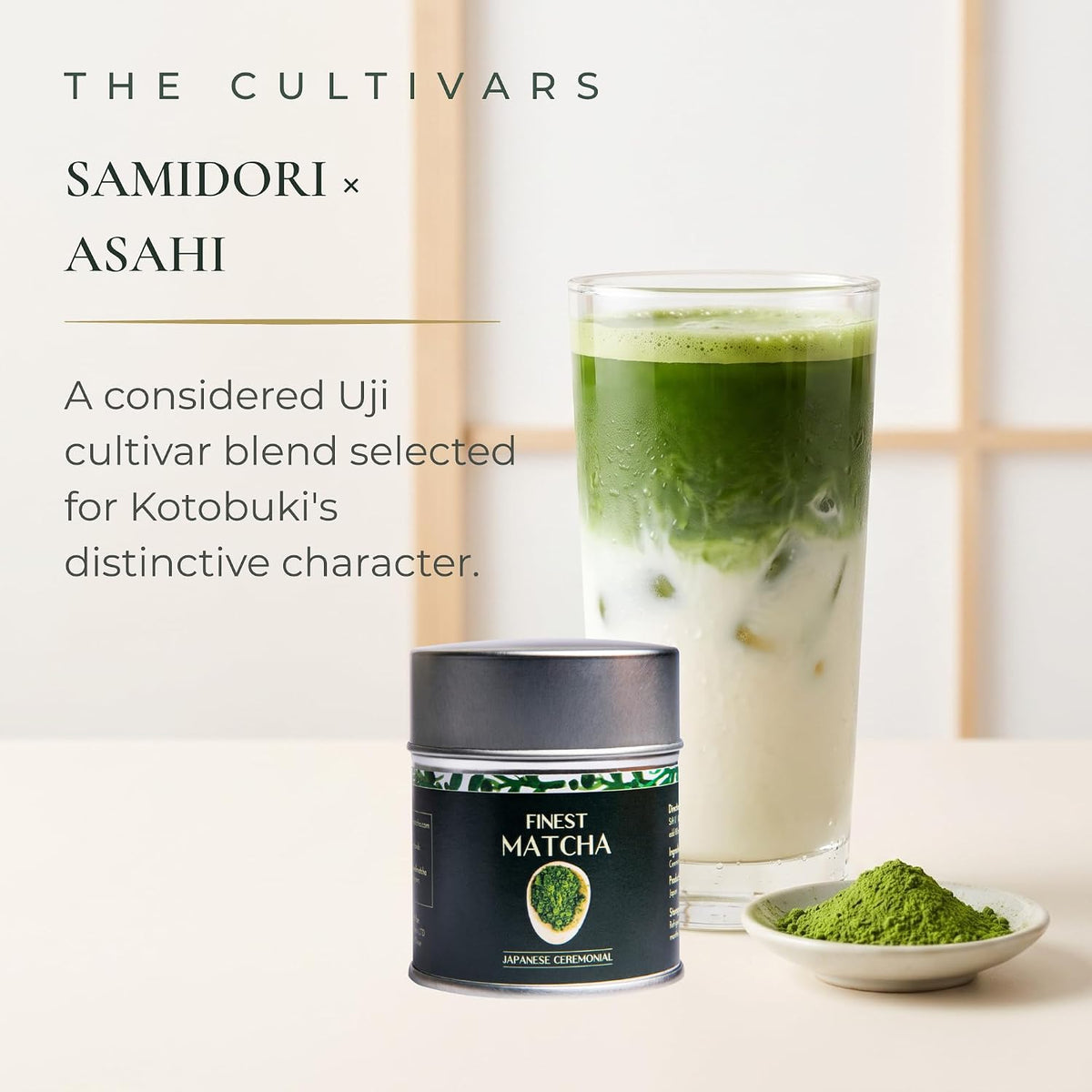 Heapwell Ceremonial Grade Matcha Powder, Uji Kyoto Japanese Matcha, 1.05 oz