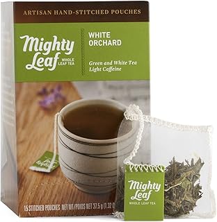 Mighty Leaf - White Tea White Orchard - 15 Tea Bags (1.32 oz / 37.5 g)