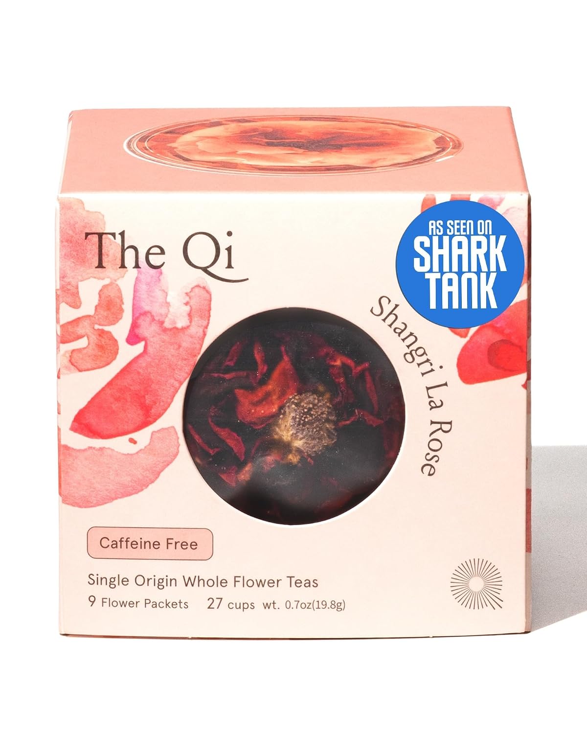 The-Qi Shangri-La Rose Blooming Flower Tea – The Qi 9 Pcs Handpicked Whole Rose Flowers