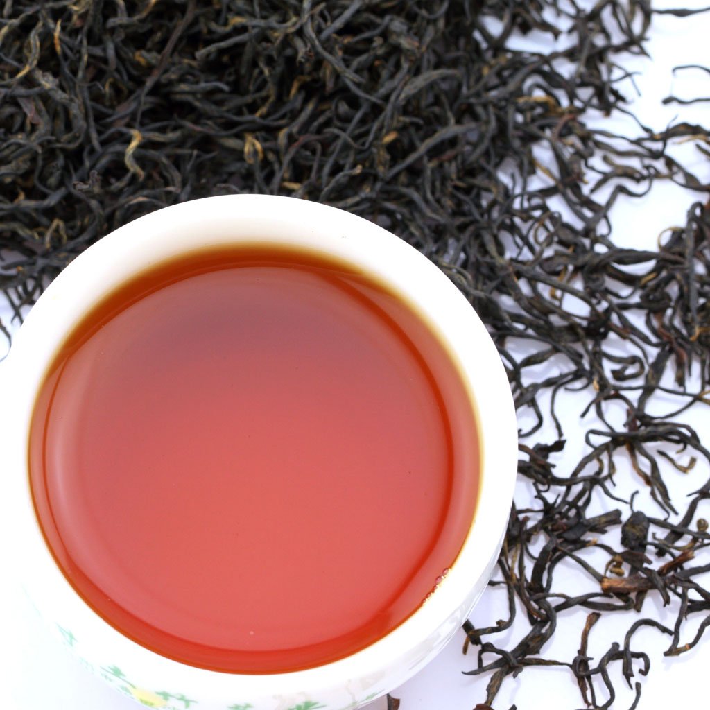 GOARTEA Keemun Black Tea - 50g / 1.76oz Nonpareil Supreme Grade - Chinese Anhui High Mountain Qimen Loose Leaf - English Breakfast Tea