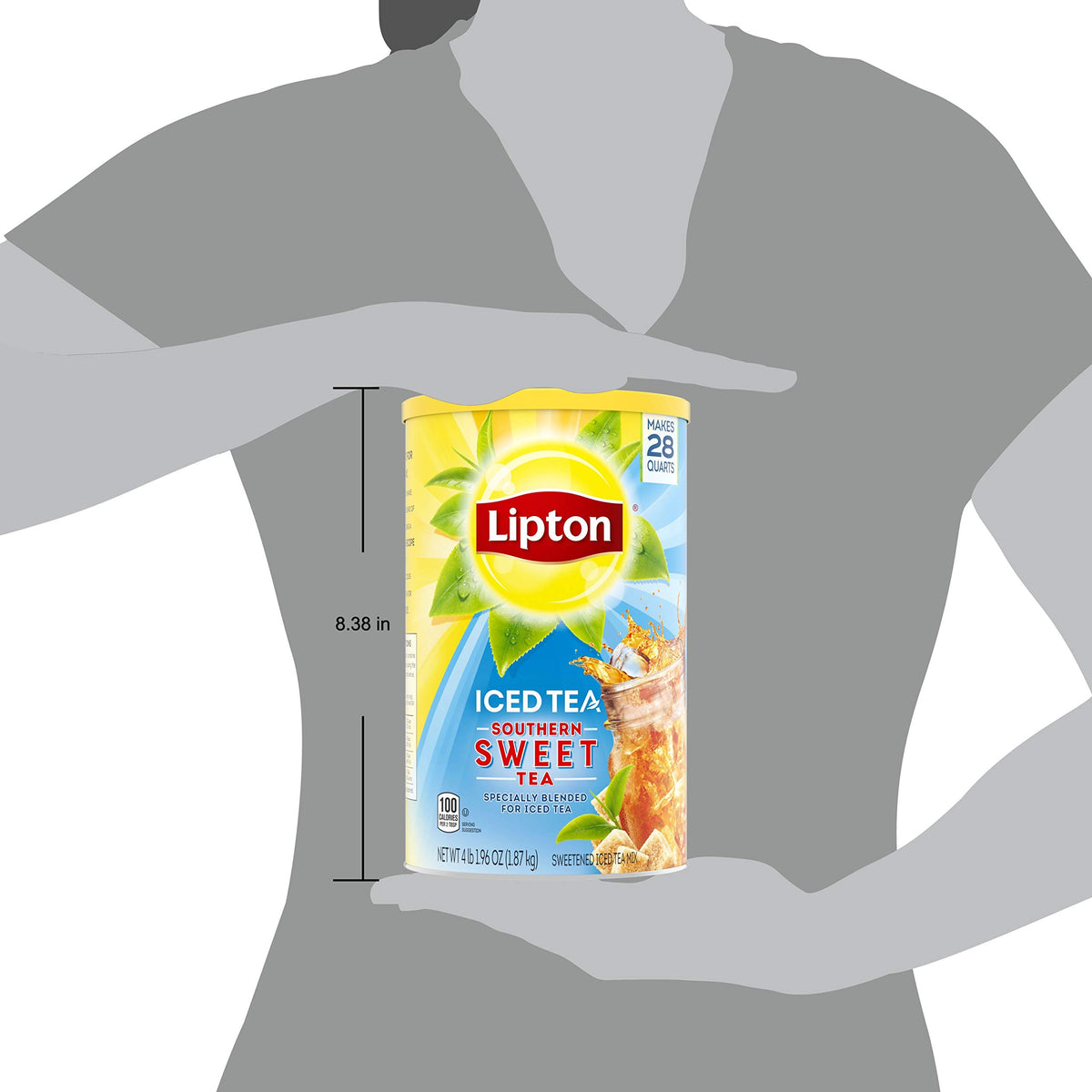 Lipton Iced Tea Mix Southern Sweet Tea, 28 qt, 1 Count