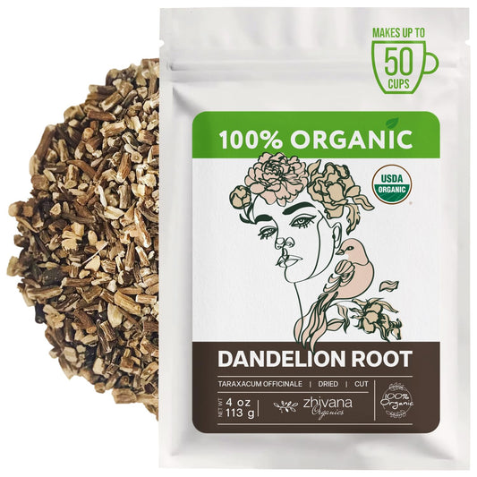 Dandelion Root Tea Organic 4 oz. - Diente de Leon Organico – Natural Cleansing