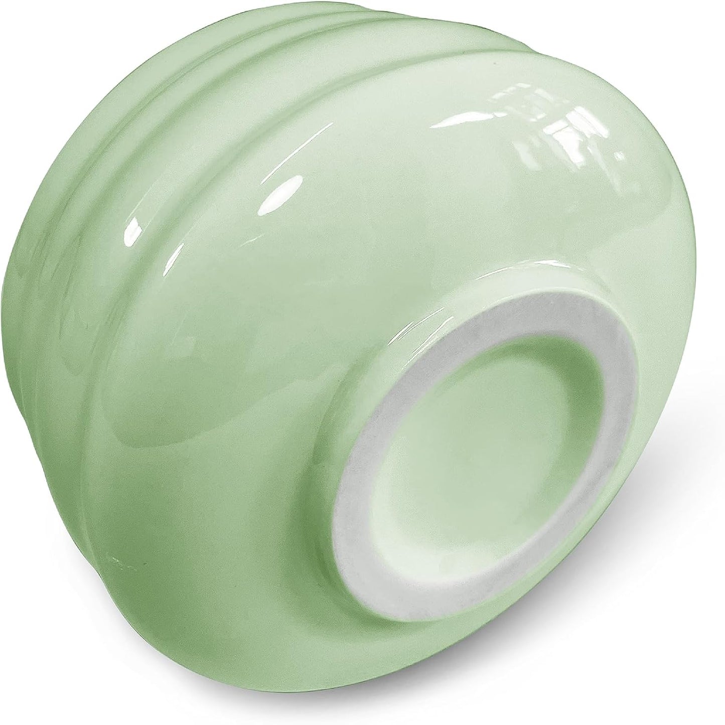 AIYICIII Japanese Ceramic Matcha Bowl Handmade Chawan 500ml (Matcha Green) | Handmade ceramic with smooth glaze, traditional chawan shape, ideal for matcha ceremony, tea rituals and daily use