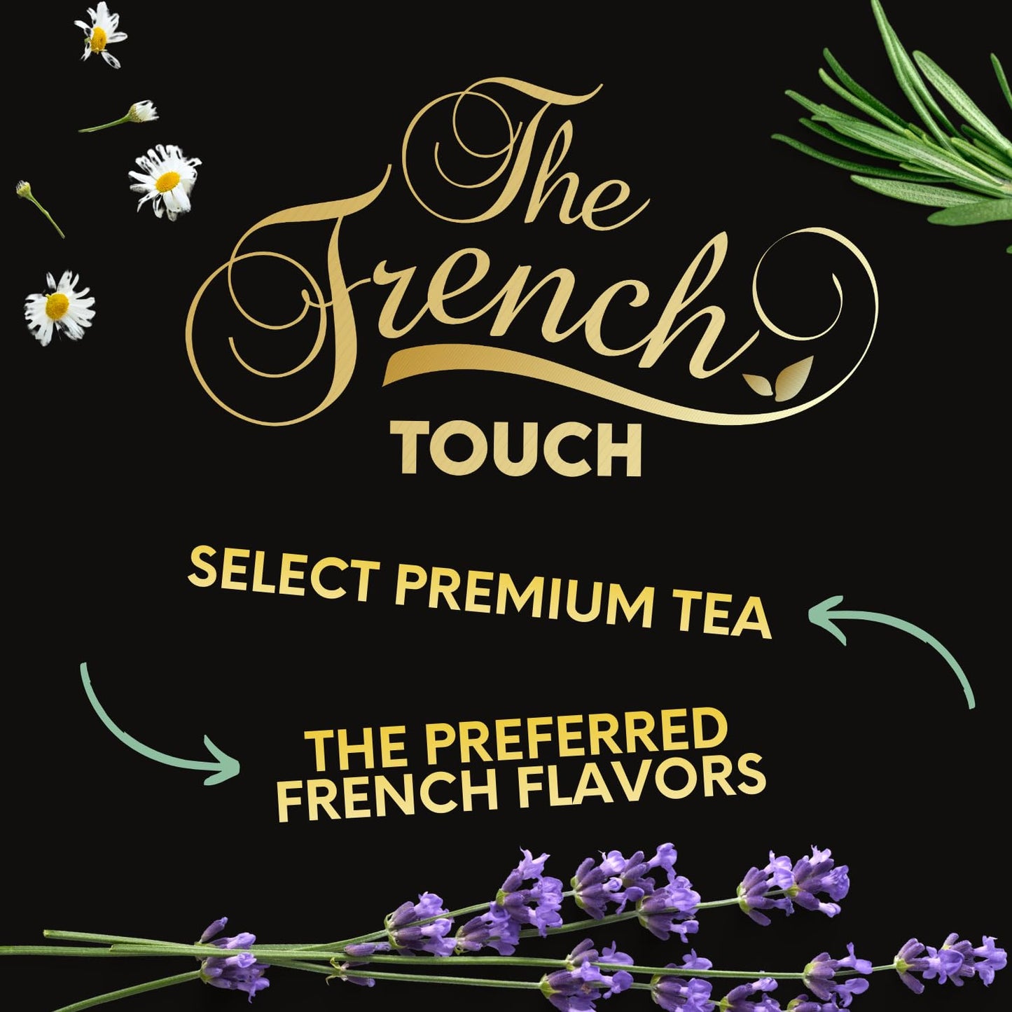 The French Touch Gold Collection - French Lemon Verbena Tea ORGANIC | 80 Gr - 2.82 Oz Loose Leaf Tea | Herbs from France | 100% Certified USDA Organic | Select Premium Lemon Verbena | Caffeine-free
