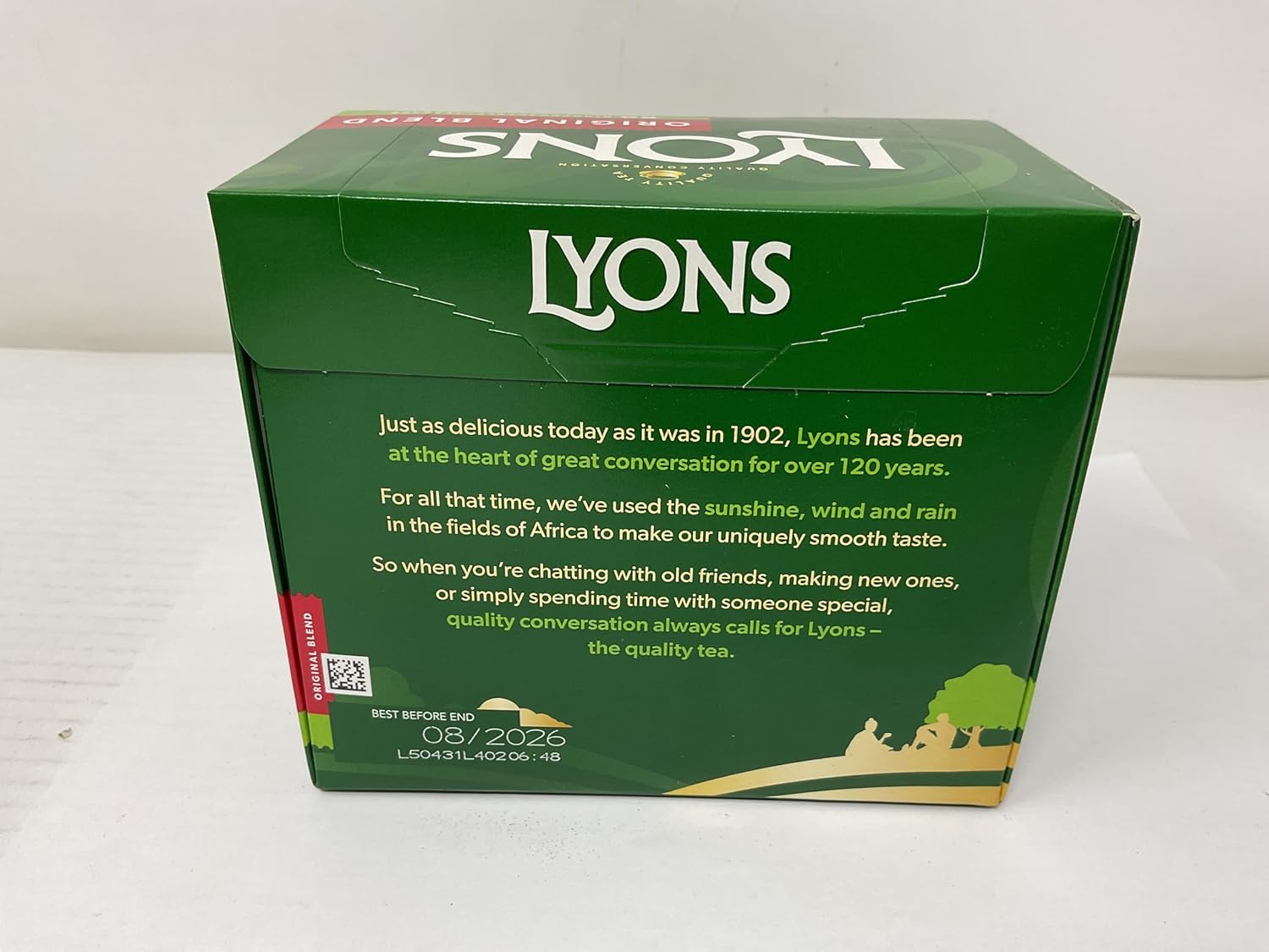 Lyons Original Irish Tea. 80 Bags