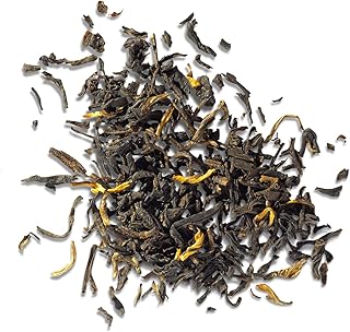 Mighty Leaf Organic Earl Grey Black Tea – 1 lb Loose Leaf Bulk Bag – Premium Caffeinated Black Tea with Bergamot – Hot or Iced Brewing