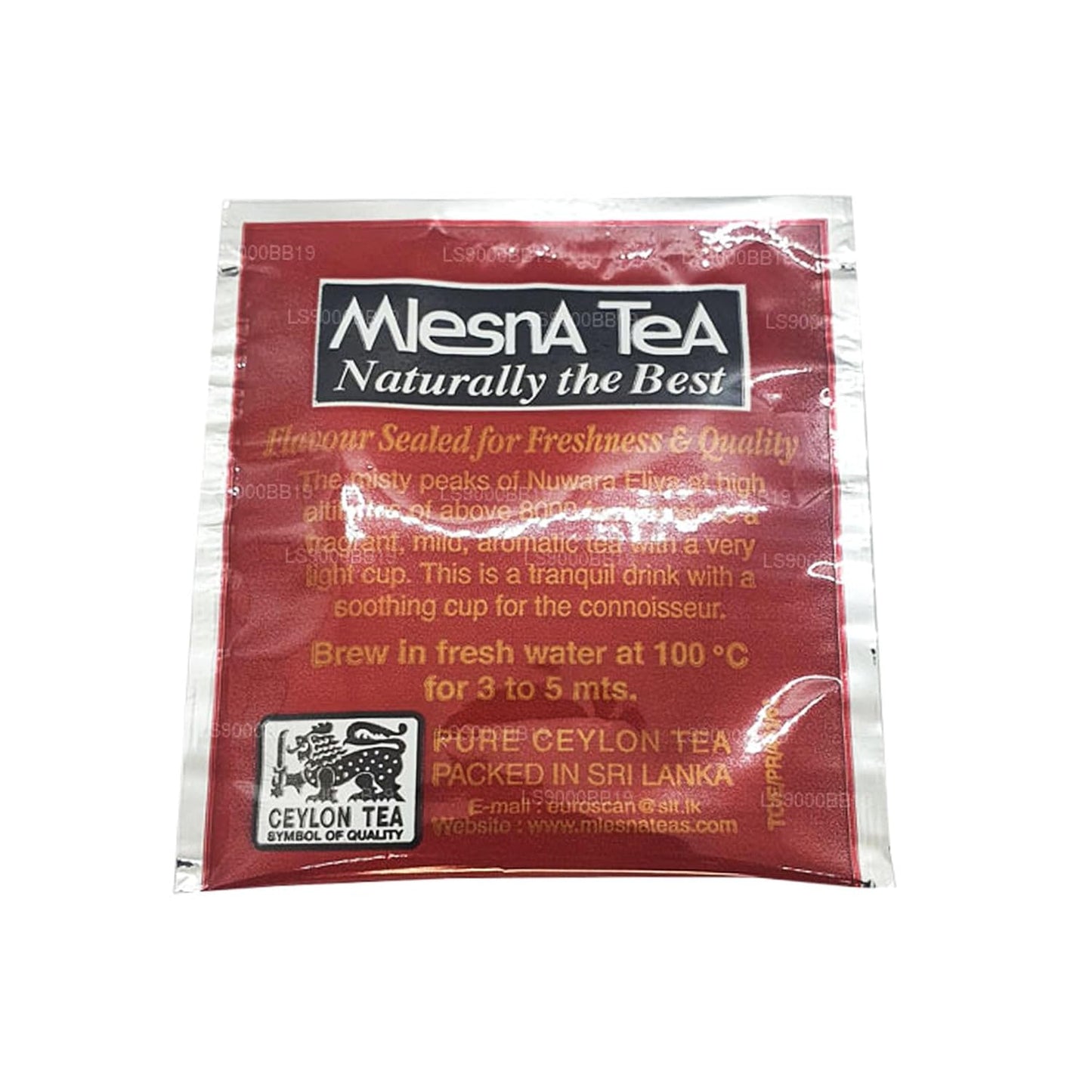 Mlesna Nuwara Eliya Tea - Ceylon Tea In Luxury Tea Bags