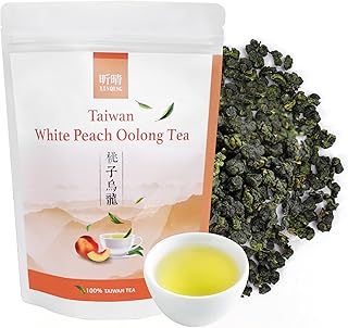 Xin Qing White Peach Oolong Tea Taiwan High Mountain Oolong Tea Taiwan Gaoshan Ulong Tea Taiwanese Tea 200g/7.05oz