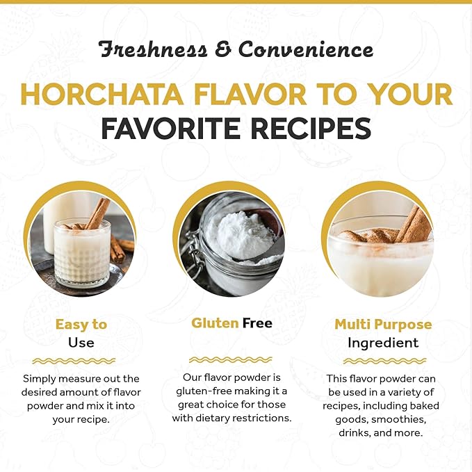 Fanale Premium Horchata Bubble Tea Flavoring Powder | Perfect for Baking, Smoothies, Desserts and Drinks | Instant Flavoring Powder for Boba Milk Tea- 2.2 Pounds (Pack of 1).