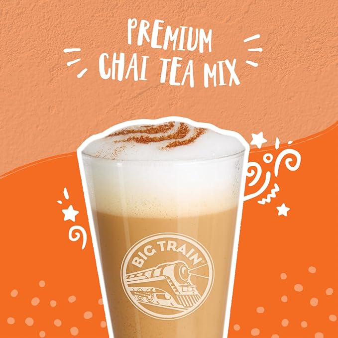 Big Train Chocolate Chai Tea Latte Beverage Mix, 3.5 Pound