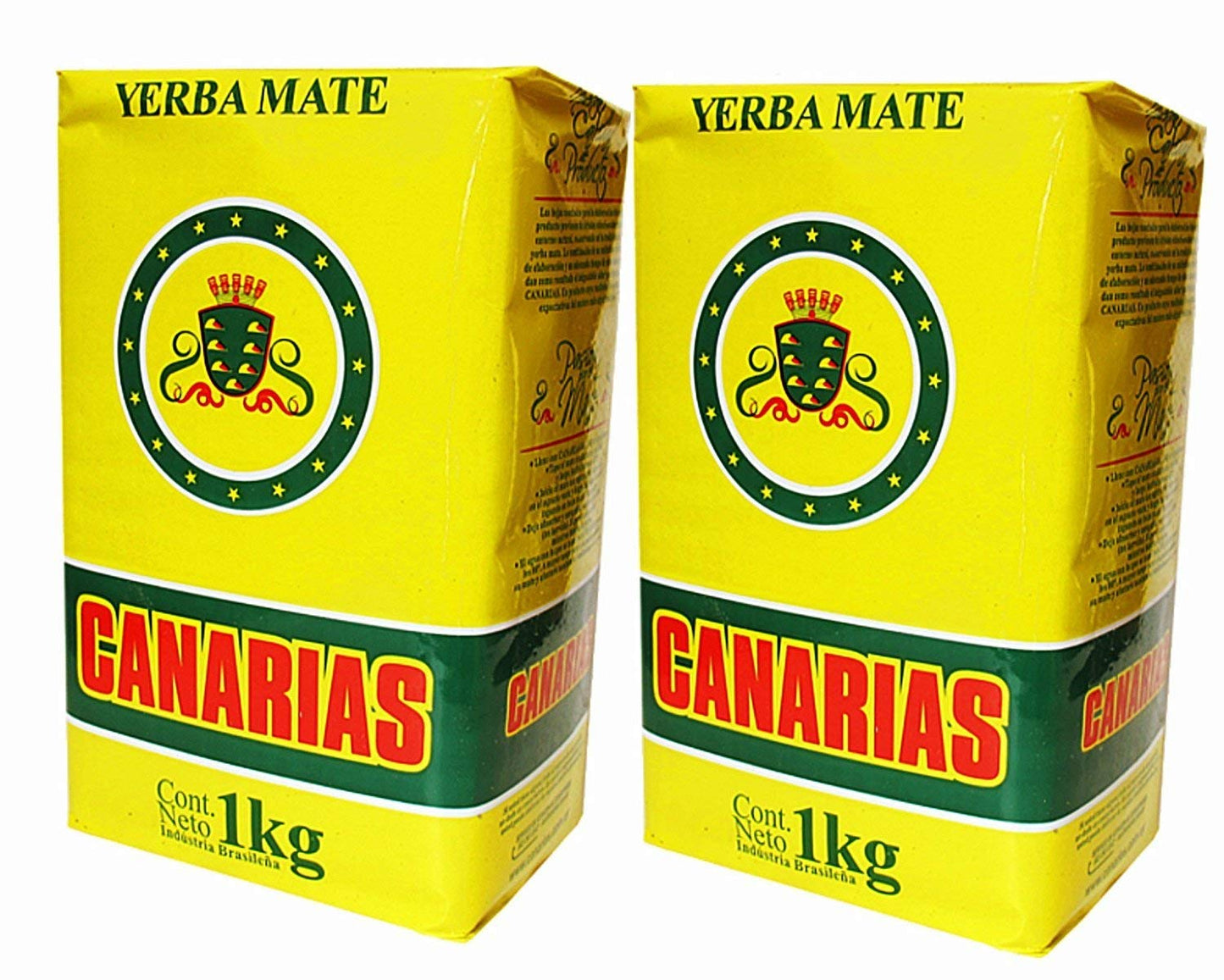 Yerba Mate Canarias 2 Pack (2kg - 4.4lbs) - SET OF 2