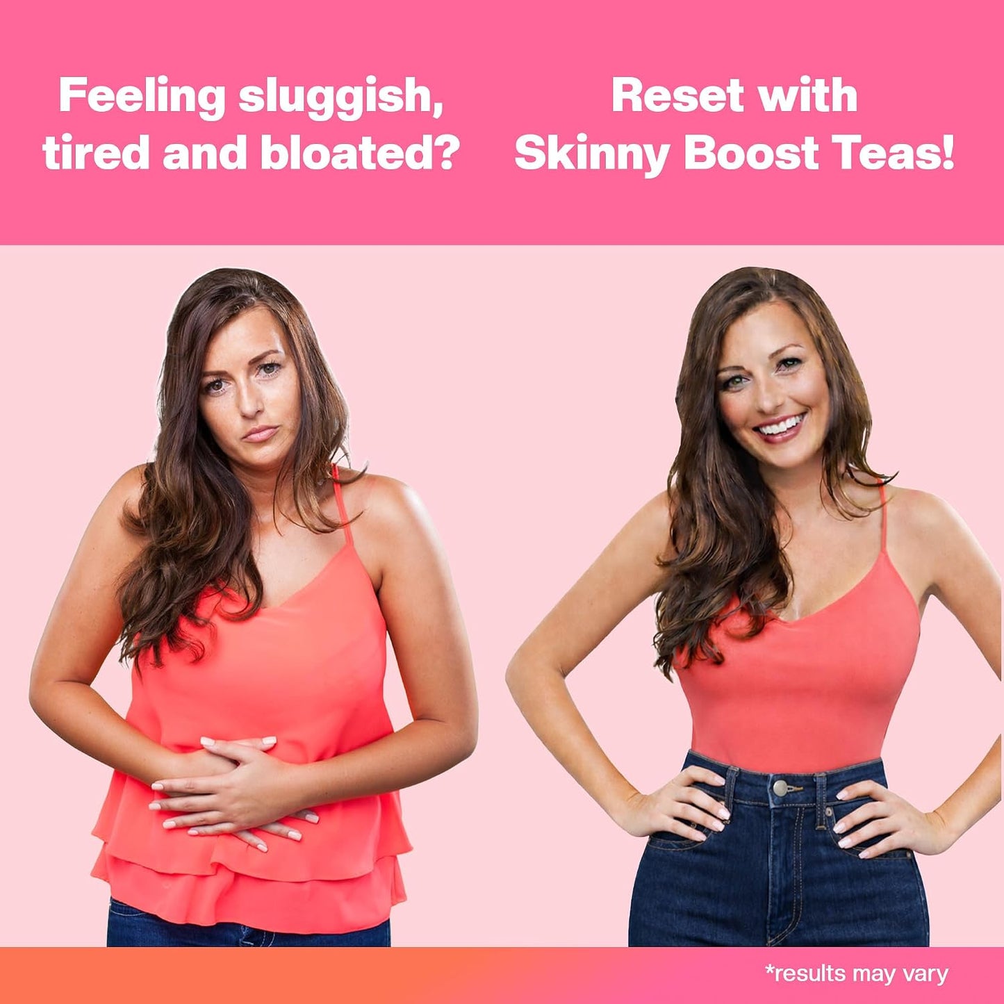 Skinny Teas Cleansing Evening Tea Sticks – Lemon Honey Detox Tea | Digestive Cleanse + Bloat Relief Support, Prebiotic Fiber, Caffeine-Free, 10 Calories, 14 Count
