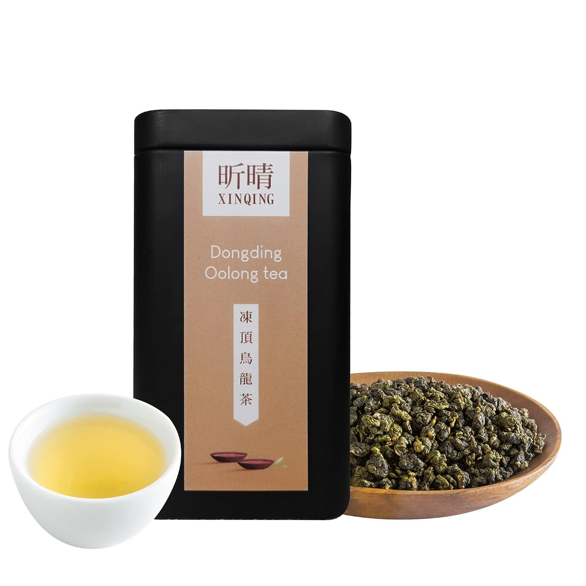 Xin Qing Dong Ding Oolong Tea Dongding Tea Taiwan High Mountain Oolong Tea Taiwan Gaoshan Ulong Tea 150g/5.3oz