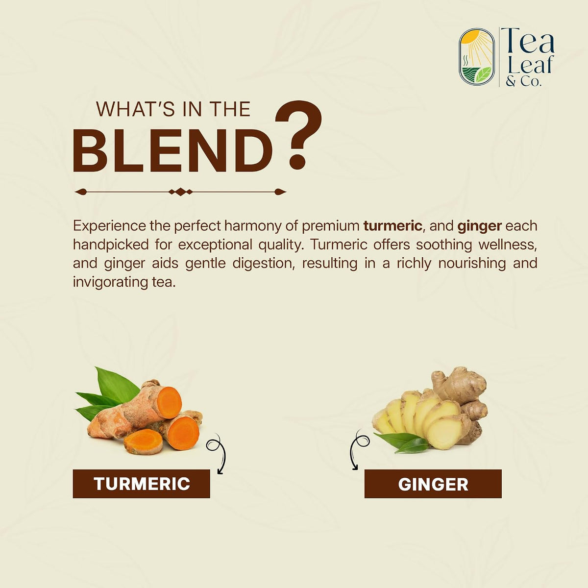 Turmeric Ginger Herbal Tea 200gm/7oz
