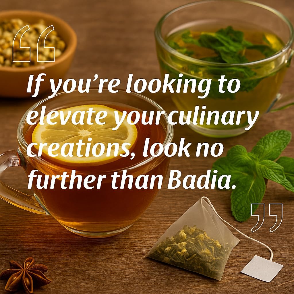 Badia Natural Herbs Tea, 25 Tea Bags (Pack of 2) – Herbal Blend for Brewing Hot or Iced Tea