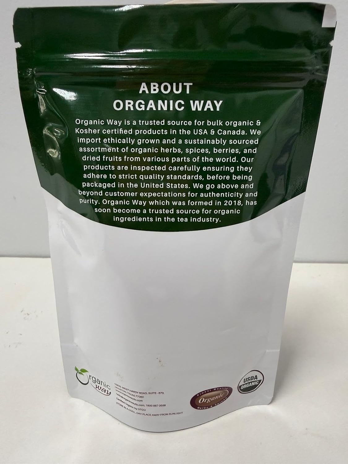 Organic Way Dandelion Leaf Cut & Sifted - Herbal Tea (8 Oz)