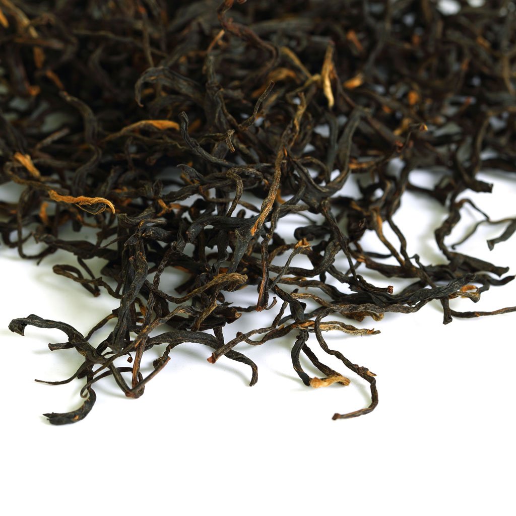GOARTEA Dianhong Black Tea - 100g / 3.5oz Supreme Grade - Wild Ancient Tree - Yunnan Fengqing Dian Hong Loose Leaf Tea - Chinese Dianhong
