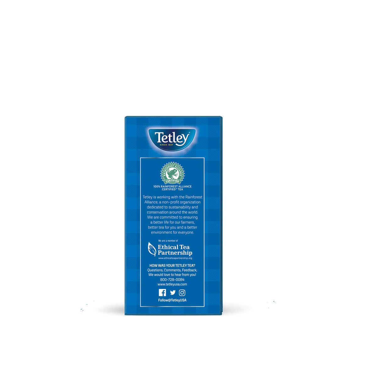 Tetley, Classic Blend Decaf Black Tea, 72 Count (Pack of 12), Hot or Iced, Smooth, Full Flavor without the Caffeine