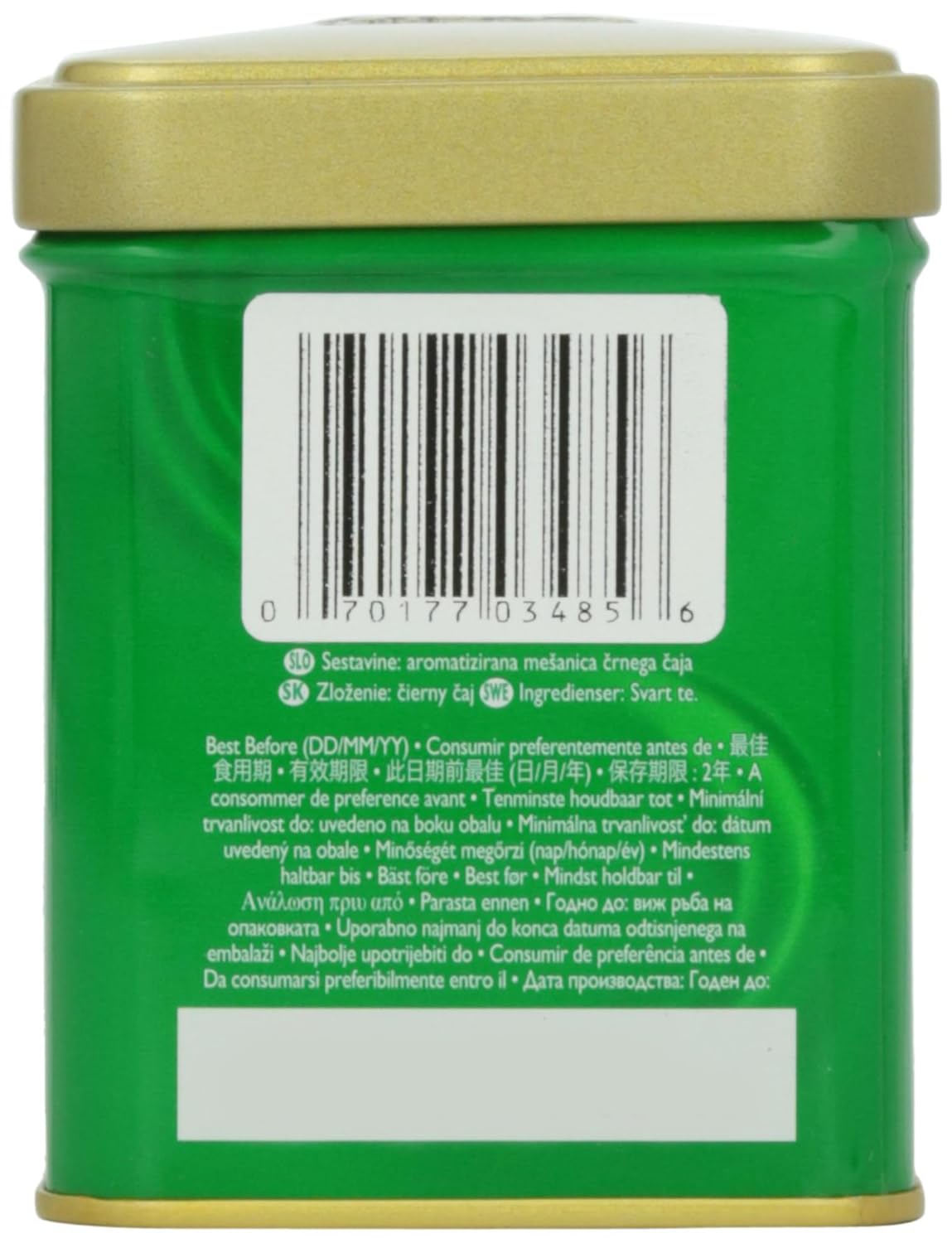 Twinings Irish Breakfast Loose Tea, Pack of 6, 3.53 Ounce Tins, Smooth, Flavourful, Robust Black Tea Leaves, Caffeinated