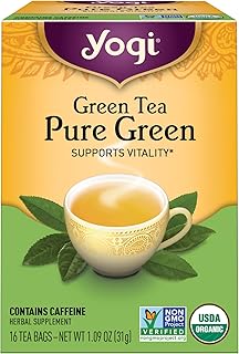 Yogi Tea, Green Tea Pure Green, 16 Count