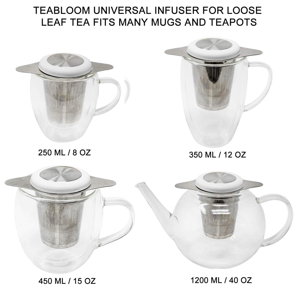 Teabloom Universal Loose Tea Infuser