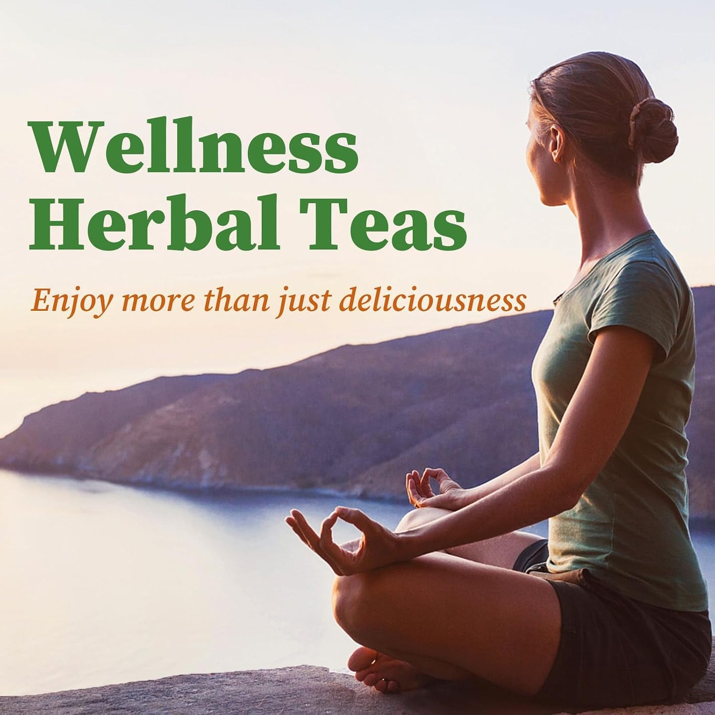 FullChea Lemongrass Tea Bags, 50 Counts, Hierba Limón, Non-GMO, Caffeine-Free