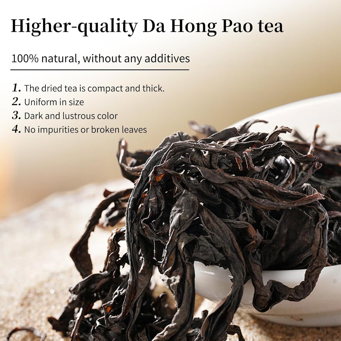 XIXICHA Dahongpao Oolong Tea Grade AAA (Super Grade) Floral Dahongpao 4.23oz (120g) China Wuyi Mountain Flower Fragrance Big Red Robe Oolong Tea Natural Loose Leaf Tea Strong fragrance Chinese Tea （96 cups）特级花香大红袍 乌龙茶 中国茶