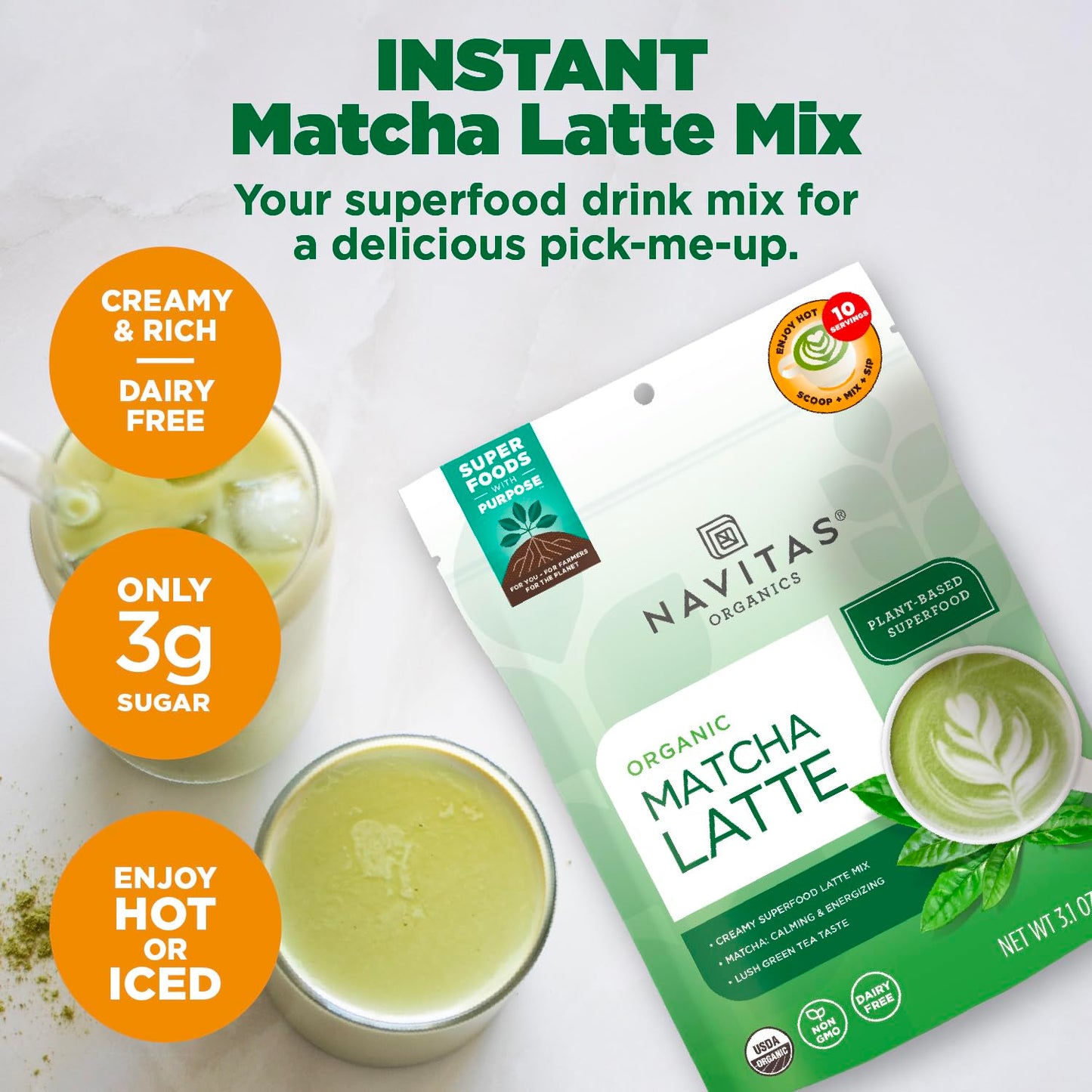 LATTE MATCHA GREEN ORG