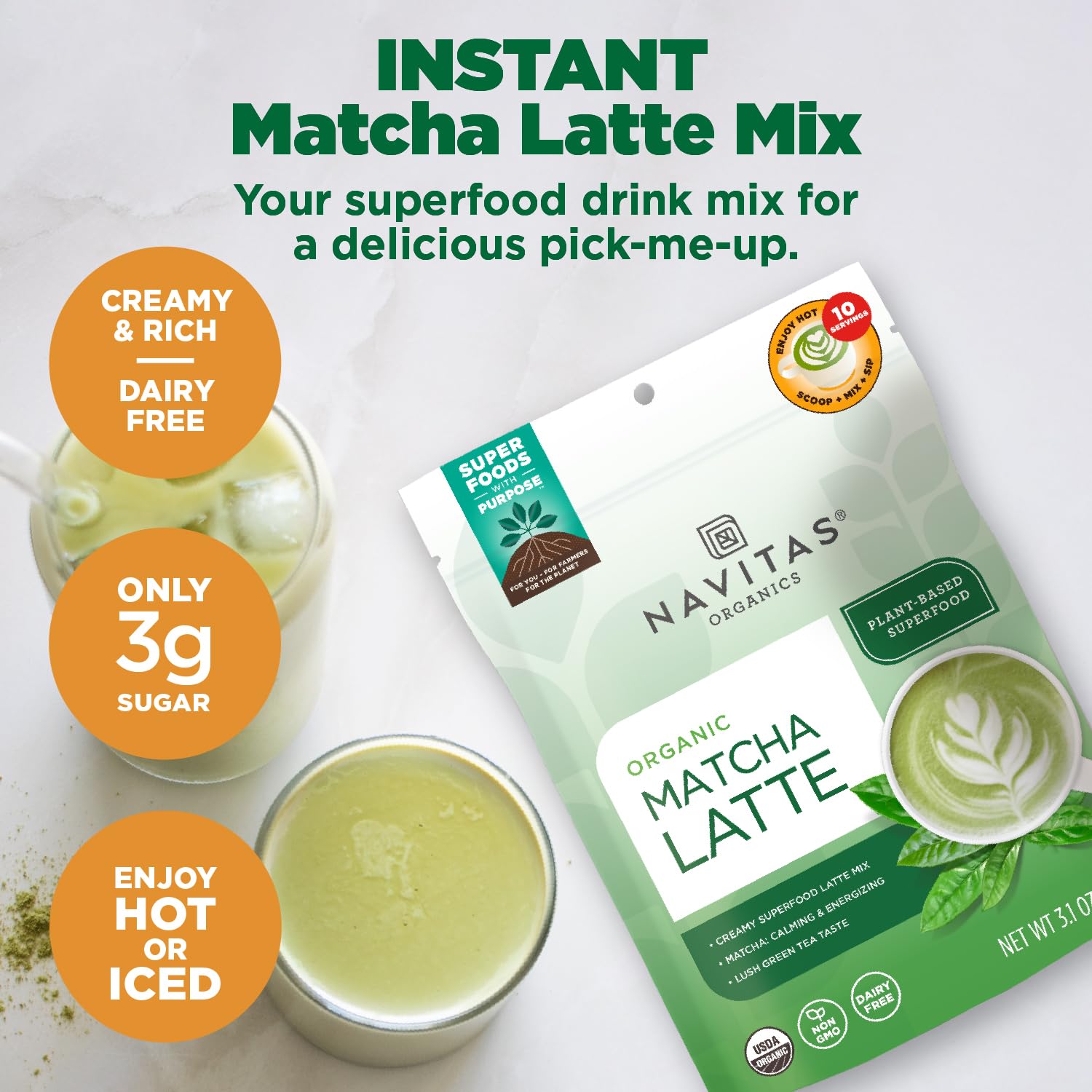 LATTE MATCHA GREEN ORG