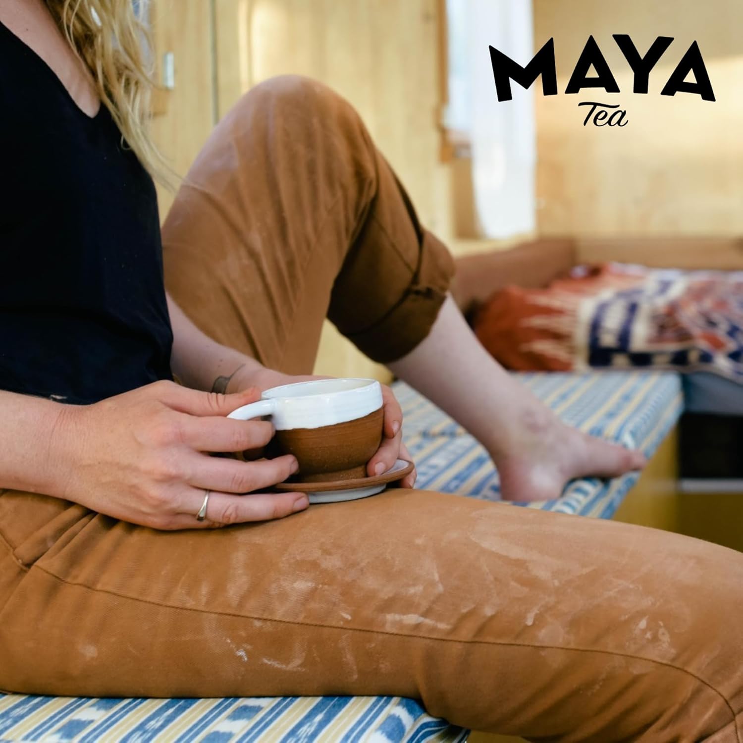 Maya Tea Creme Brulee Oolong Tea Sachets, Contains Caffeine, All Natural, Pack of 20