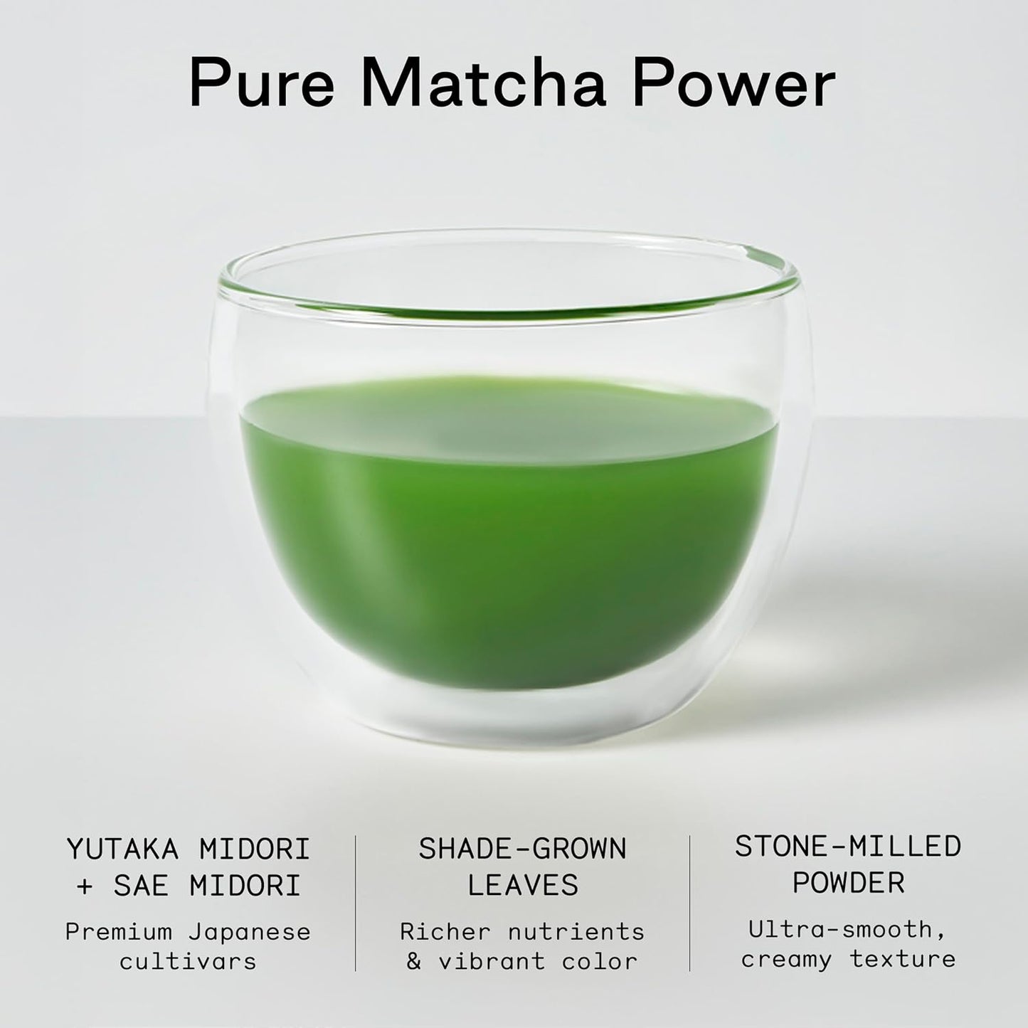 Firebelly Tea Daily Matcha Powder, Ceremonial Grade Matcha from Japan, Premium Stone-Milled Japanese Green Tea Powder, Smooth Balanced Energy, 1.06 oz