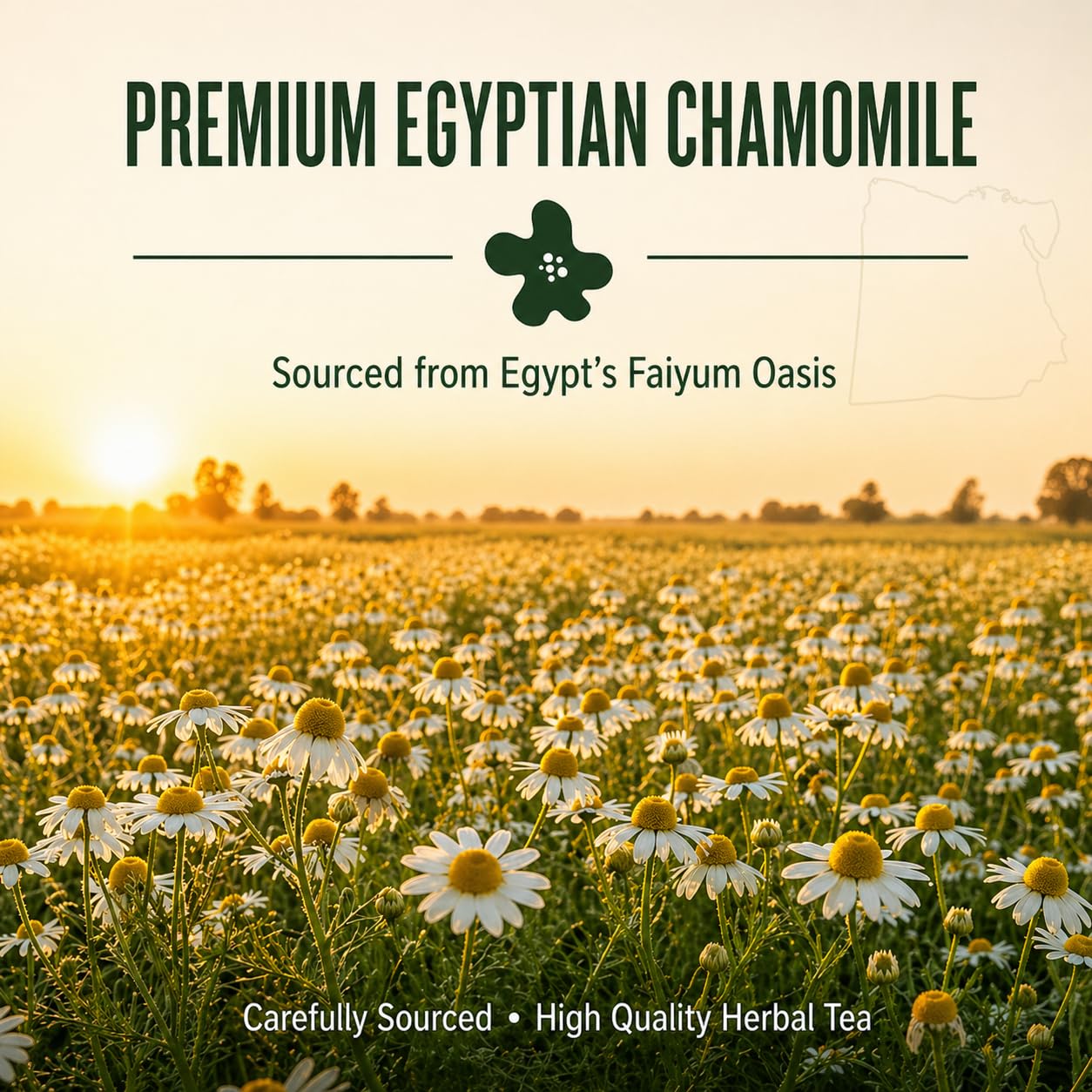 J Mac Botanicals Organic Chamomile Flowers (16 oz) – Whole Egyptian Chamomile Loose Leaf Herbal Tea, Caffeine-Free, Premium Dried Chamomile Flowers for Tea, Baths &amp; Blends