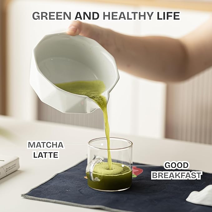 Matcha Whisk Set Black, 8 Pcs Matcha Set with Bowl (Chawan)/Whisk/Holder & Accessories, Matcha Kit for Ceremony, Traditional Tea Set for Making Latte