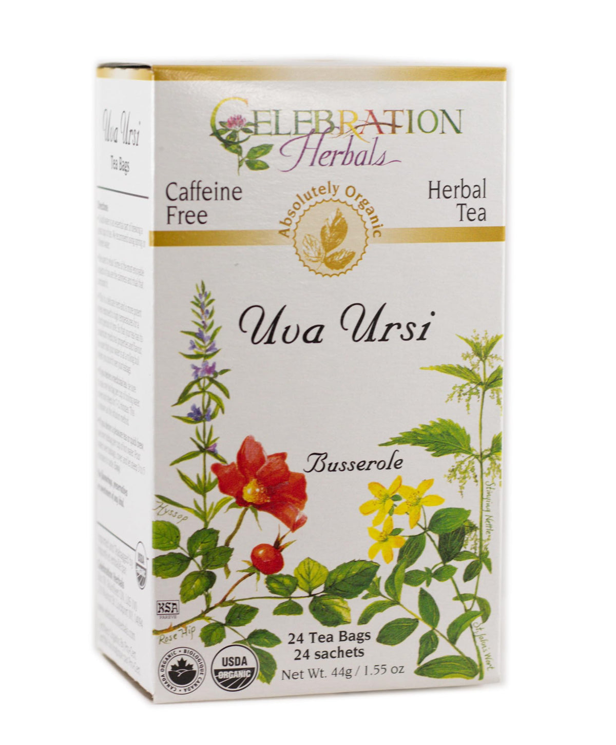 CELEBRATION HERBALS Uva Ursi Tea, 24 Bag, 0.02 Pound