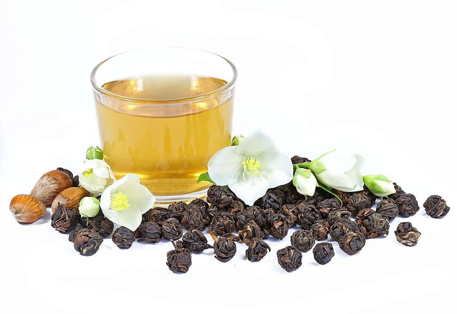 Tealyra - Lychee Black Dragon Pearls - Exotic Sweet Black Loose Leaf Tea - Medium Caffeine - All Natural - 220g (8-ounce)