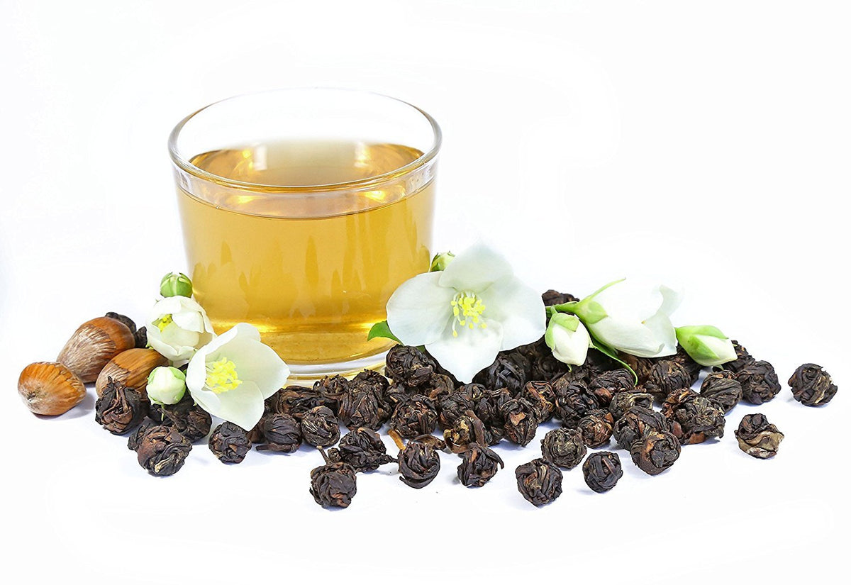Tealyra | Lychee Black Dragon Pearls Loose Leaf Tea, 220g (8 oz)