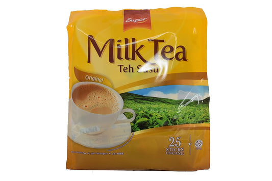SUPER Milk Tea Original 2 Packs (Total 50 sticks)