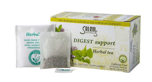 Salem Botanicals Herbal Tea, Digest Support, 20 Count, 1.2 oz