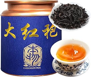 CHADUO Dahongpao Oolong Tea Loose Leaf Wuyi Da Hong Pao Big Red Robe Oolong Tea Fujian Wuyi Mountain Core Area Natural Orchid Fragrance Grade AAA大红袍 4.23oz/120g 花香型 大红袍乌龙茶 武夷岩茶