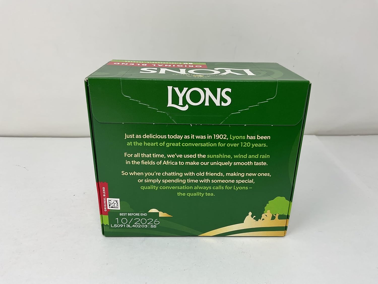 Lyons Original Irish Tea. 80 Bags