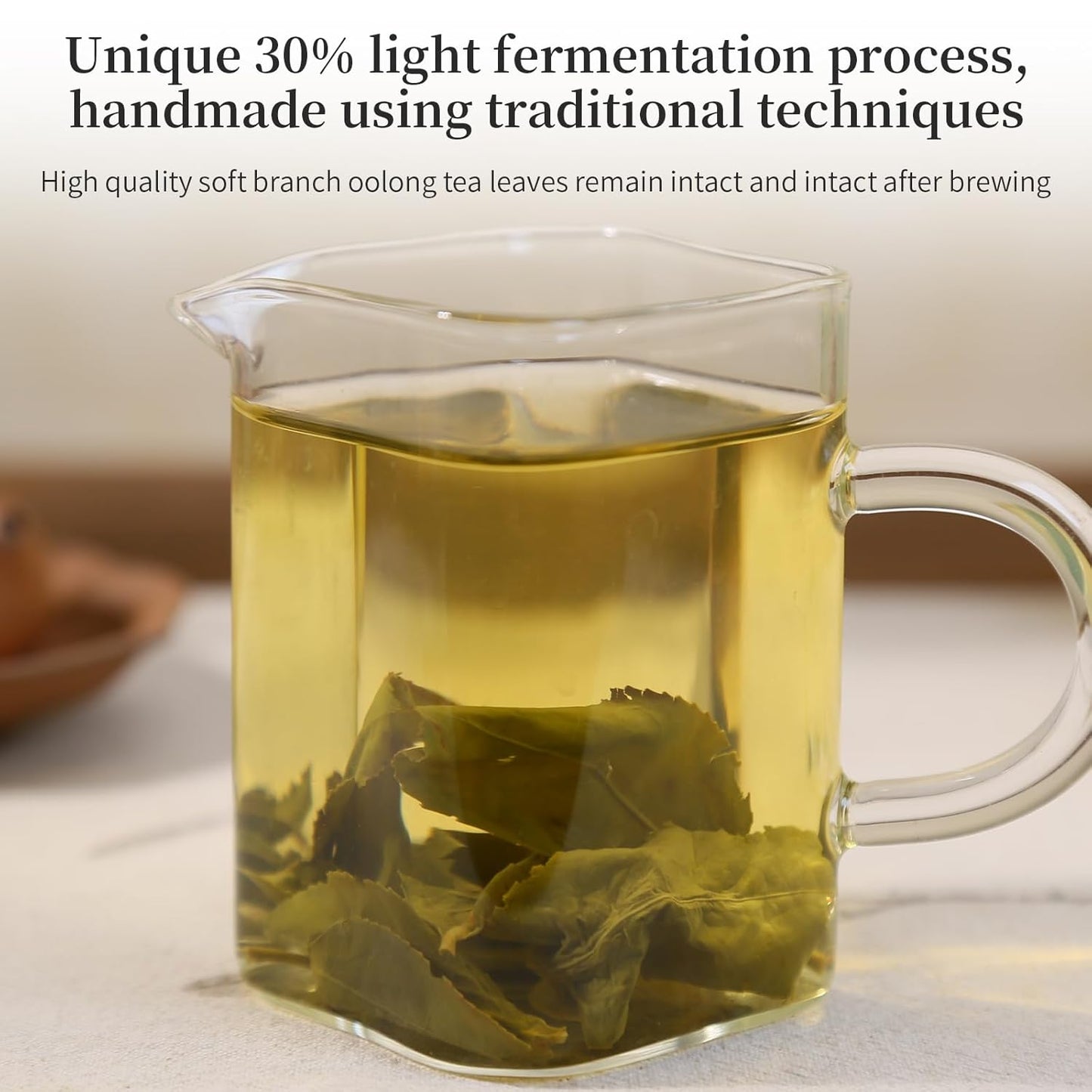 Yuexi Taiwan Oolong Tea Loose Leaf Taiwan High Mountain Oolong Tea 台湾茶 乌龙茶 5.3oz/150g